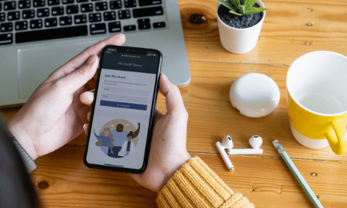 Microsoft Teams on mobile