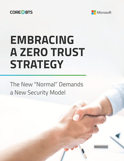 zero trust security strategy white paper cover