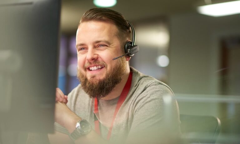 Help desk service agent.