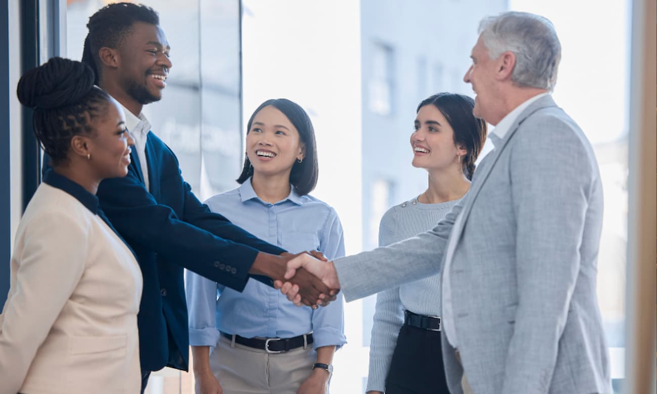 Decision makers discussing how to make the change in M&A seamless.