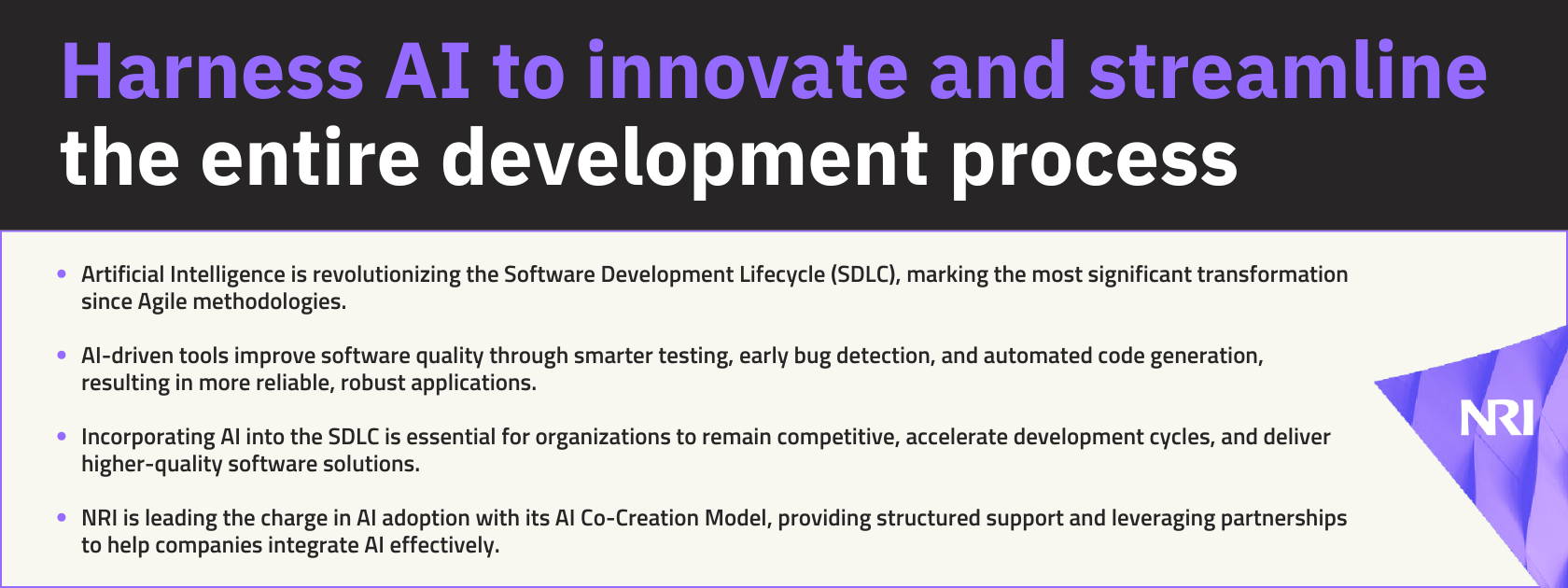 AI Transforms the Software Development Lifecycle