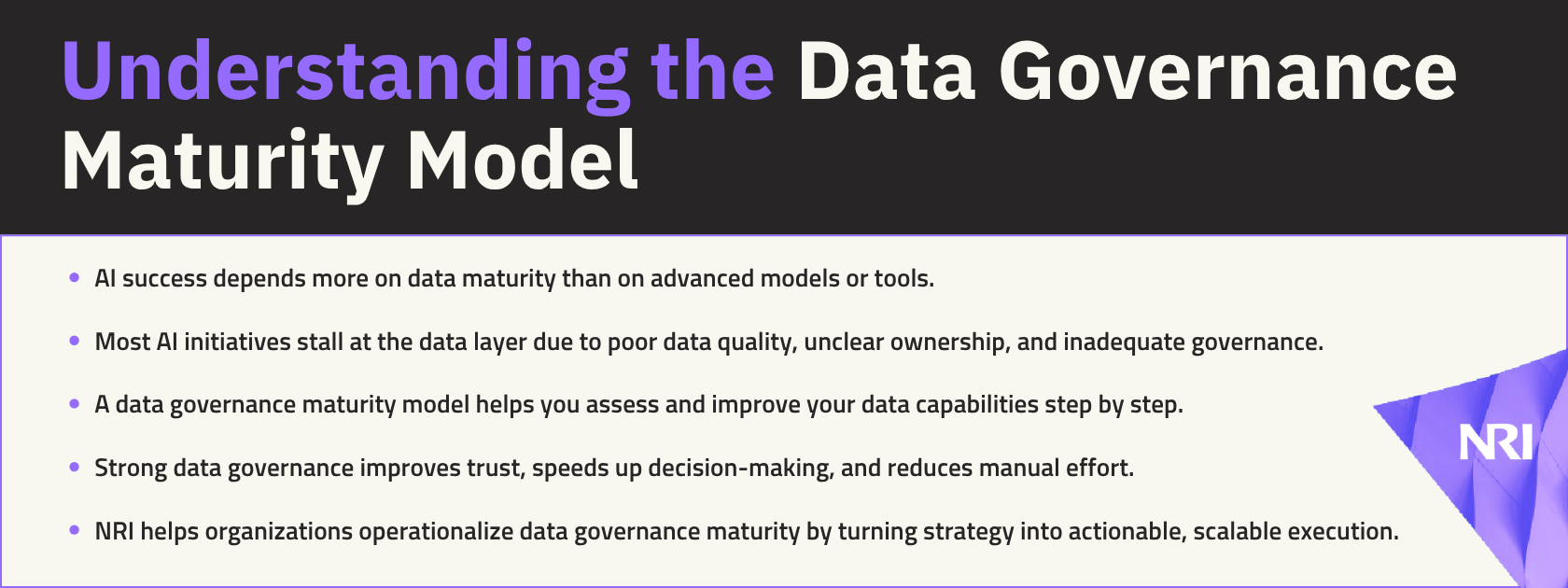 A Practical Guide to Data Governance Maturity Model